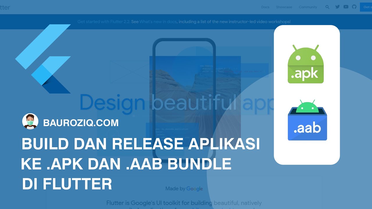 Cara Build Dan Release APK Project Flutter Pada Android - YouTube