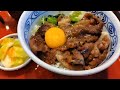 【北海道グルメ】オープンイベントで牛カルビ丼が500円でした！金剛園グループの焼肉丼専門店【苫小牧・炭火の焼肉丼ふじや】