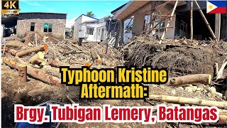 The Shocking Aftermath of Typhoon Kristine in Lemery Batangas