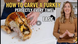 How to Carve a Turkey Like a Pro | Step-by-Step Tutorial for Beginners
