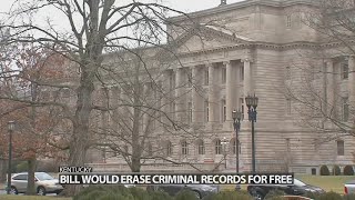 Kentucky bill would automatically erase old charges from criminal records for free