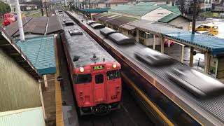 【高速通過】キハ187系スーパーまつかぜ3号米子行 湖山駅通過