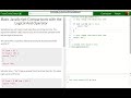 Basic JavaScript Comparisons with the Logical And Operator free code camp   Dani