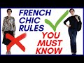 French Style Rules You Must Follow!