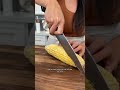 how to cut corn off the cobb without making a mess