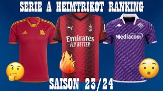 Mein Serie A Trikot Ranking 2324 - Welches Trikot ist am schönsten🤔?