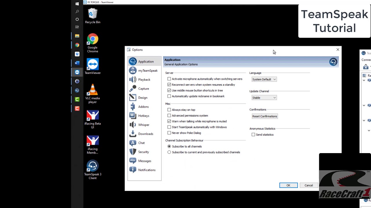 Teamspeak Tutorial Youtube