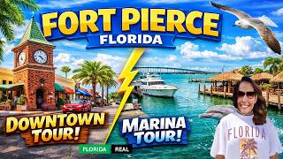 Fort Pierce Florida Hidden Gem | Downtown & Marina Tour