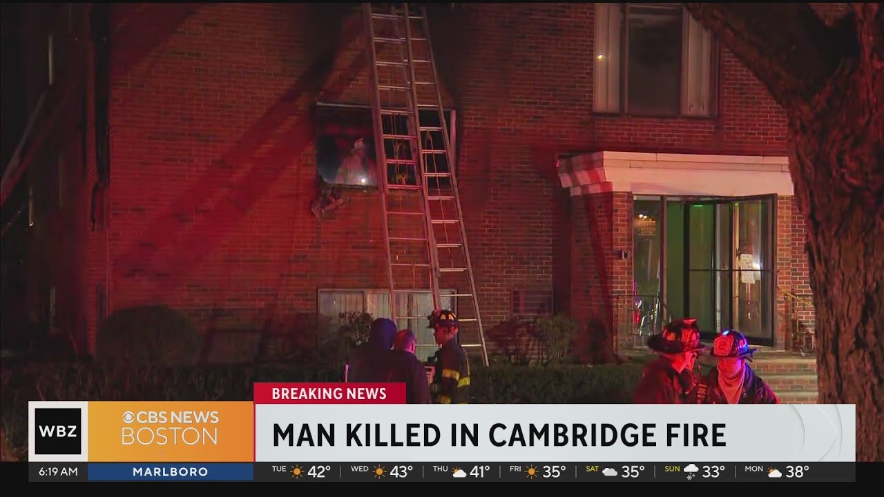 Man Found Dead In Fire At Cambridge Apartment Building - YouTube