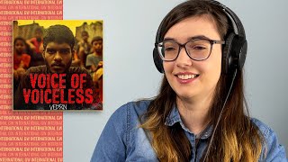 ALEXA REACTS to VOICE OF VOICELESS Music Video | Vedan | Malayalam Rap