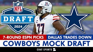 2024 NFL Mock Draft: NEW 7-Round Dallas Cowboys Mock Draft From ESPN WITH Trades