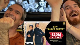Say "Shava Shava" Song | K3G | Amitabh Bachchan | Shah Rukh | Rani | Kajol | REACTION!