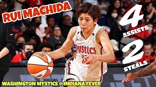 RUI MACHIDA WITH 2 STEALS, Mystics Takes Defense To Another Level【町田瑠唯、4アシスト・2スチール】