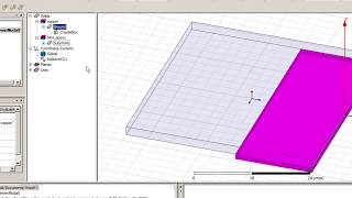 Design and simulation of an UWB Patch Antenna using HFSS Part 1