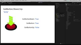 Input GetButton and GetKey Unity Official Tutorials
