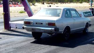 Datsun 140Y Drag Racing 11.4@195kmh