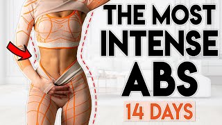 THE MOST INTENSE ABS WORKOUT (14 day results) | 5 min Workout