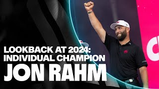 Lookback at 2024: Individual Champion Jon Rahm