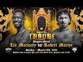 Robert Martyr vs. Lee Moriarty - New Texas Pro: “Watch The Throne”