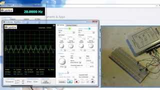 myDAQ: Using the Signal Generator and Oscilliscope
