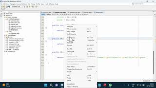 Netbeans Java application(GUI, OOP, DB):Part 4 - Base class