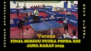 Final Beregu Putra POPDA XIII Jabar,  Abung 