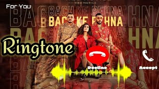 Bach ke Rehna | Red Notice | Badshah, Divine and Jonita | Rap song ringtone | For You