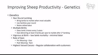 Mamre Intensive Sheepfarming: Intensive Sheepfarming in Canada - Patrick Smith