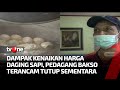 Pedagang Daging Mogok, Penjual Bakso Mikir Buat Stok Besok | Kabar Siang tvOne