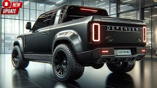 NEW 2025 Land Rover Defender Pickup Truck Unveiled - FIRST LOOK!