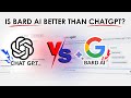 Google Bard vs ChatGPT | Which one is better?