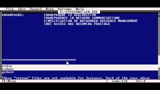C++ Programming Turoral #18 : IO via DOS's stdin/stdout "files"