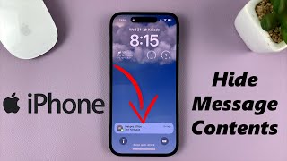 How To Hide Text Message Previews (Contents) From iPhone Lock Screen