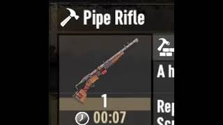 7 Days to Die Alpha 20 Facts | Pipe Rifle