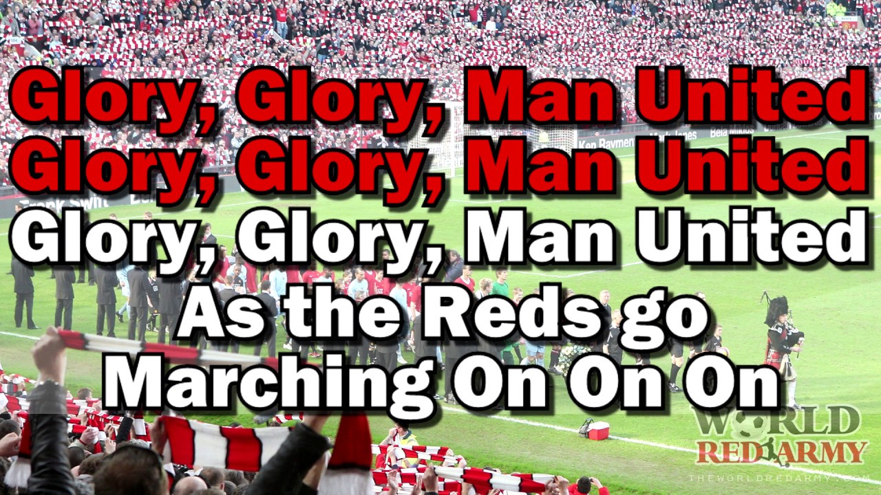 Glory Glory Man United 2 - The World Red Army (Official) - YouTube