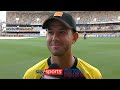 Ricky Ponting after scoring his first Ashes century in Australia