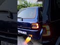 Maruti suzuki Modified zen Fire 🔥 Exhaust sound like Roaring lion 🦁