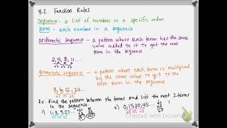 M6 8 2 Function Rules