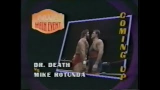 TV Title   Mike Rotunda vs Steve Williams   Main Event Sept 18th, 1988