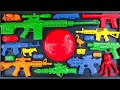 Membersihkan Nerf Shotgun, Assault Rifle, AK47, Sniper Rifle, Glock Pistol, M16, nerf speed EPS 046