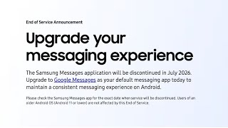 Moving from Samsung Messages to Google Messages: Everything You Need to Know