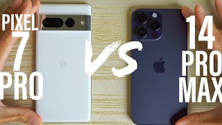 Google Pixel 7 Pro vs iPhone 14 Pro Max SPEED TEST!