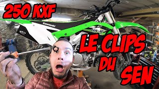 Je sauve un KXF 250 et je le refaison a neuf carrément !