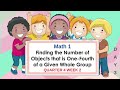 grade 1 math 1 quarter 4 week 2 matatag forming the whole region using the given 1 4 and 1 2