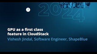 GPU as a first class feature in CloudStack | Vishesh Jindal