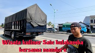 Mbah Gotic ketemu si blue tosca lanjut wisata kuliner..!!