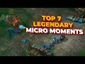 THE LEGENDARY TOP 7 Micro moments from different periods of StarCraft 2 - PART 1