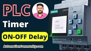 ON OFF Delay Timer Function Block in PLC Programming