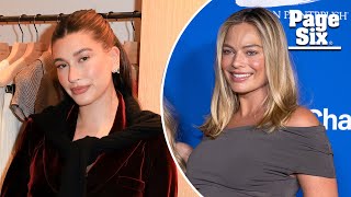 Celebrities who welcomed babies in 2024: Hailey Bieber, Margot Robbie, more