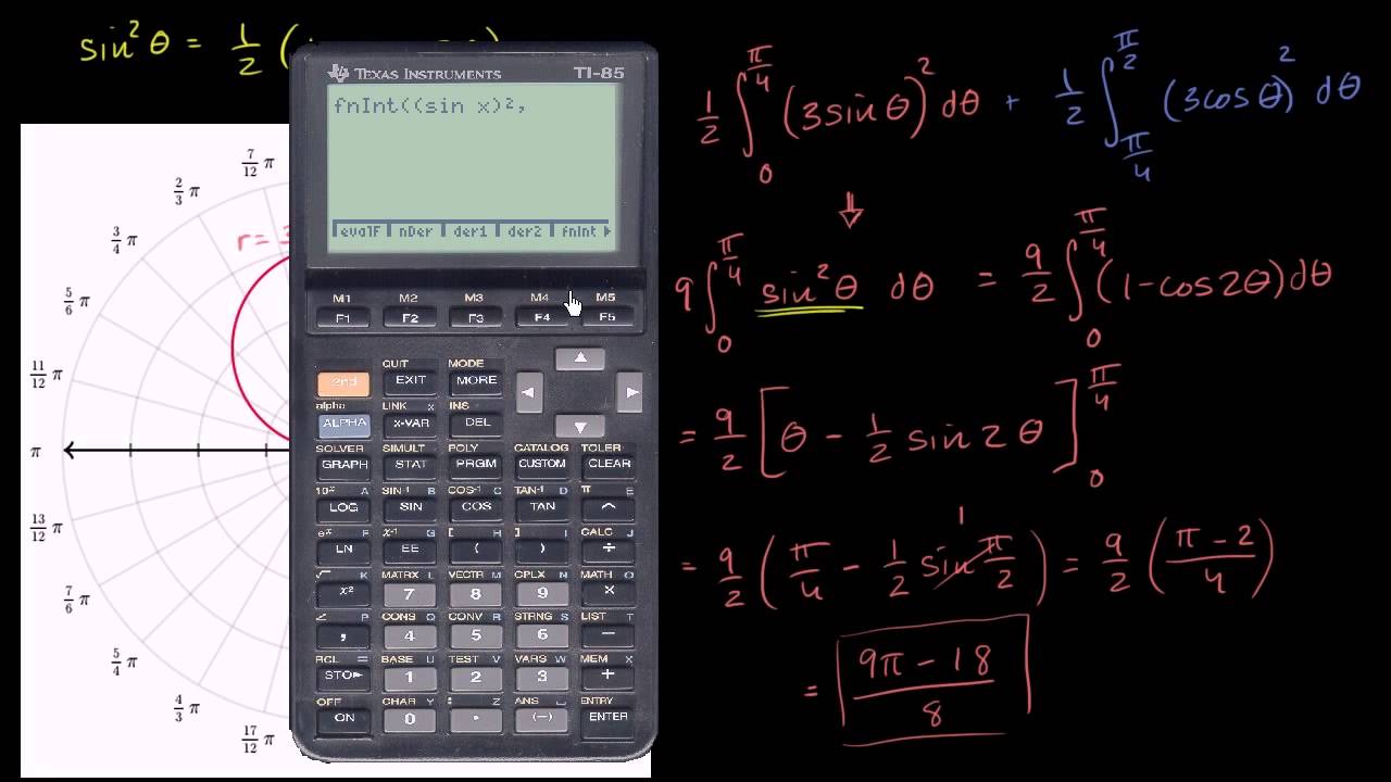 Evaluando Integrales Definidas Con Calculadora - YouTube